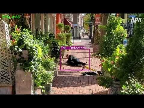 AI Based Fall Detection System | Person Fall Detection | Safety Monitoring | Ai Protect