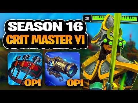 CRITICAL TOP MASTER YI IN THE NEW SEASON IS BROKEN