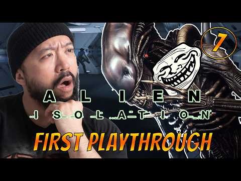 Getting Trolled By The Xenomorph - Alien Isolation - First Playthrough - Part 7