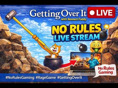 “Rage Climb Madness 😱 | Getting Over It Challenge!”