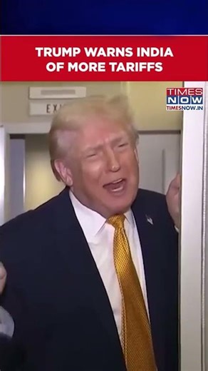 "PM Modi knew I was not happy": Trump warns of more tariffs if India continues Russian oil import