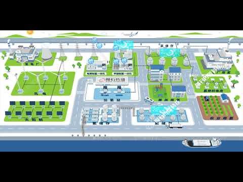 3D Motion Graphics for the Compressed Air Energy Storage Power Generation System空气储能发电系统3D动态图