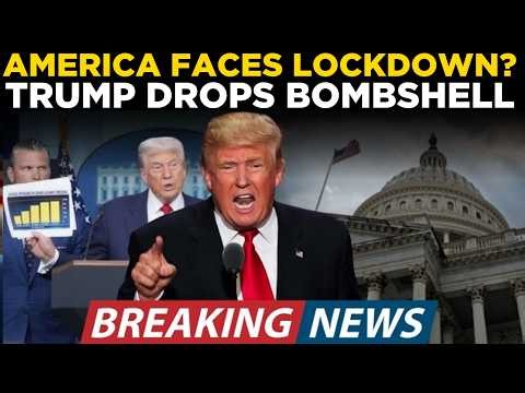 US NEWS LIVE | Trump’s Lockdown Bombshell, Is America Facing Another Major Shutdown Soon?
