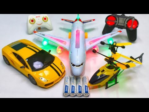 3D Lights Airbus A38O and Remote Control Racing Rc Car | aeroplane | rc helicopter | Aerobus | plane