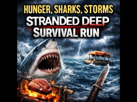 ⚠️ Hunger, Sharks, Storms — Stranded Deep Survival Run