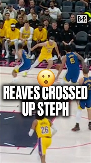 Reaves had Steph on skates 🛼