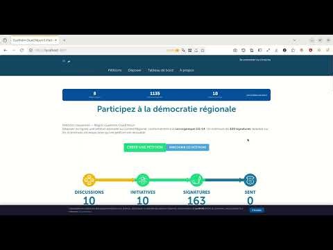 Demo de la eParticipation pour la region de Guelmim Oued Noun