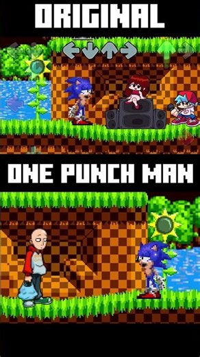 Friday Night Funkin' Oh uhm Sonic for Hire but Saitama vs Sonic - FNF Sonic Mods #sonic