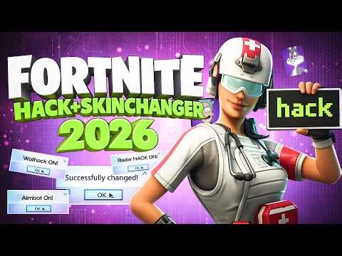 Fortnite Cheat | Fortnite Hack | Aimbot & ESP | No Recoil & Speed Glitch | Undetected 2026
