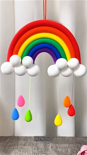 Diy paper Look Rainbow🌈 craft #diy #papercraft #origami #ytshorts #trend #shorts #heenacraft_and_art