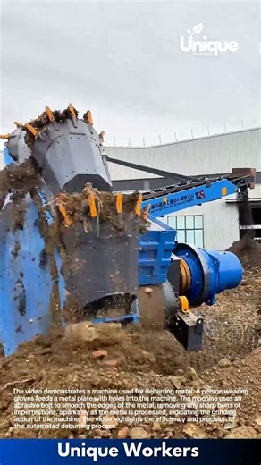 Massive Trenching Machine in Action: Digging Deep and Moving Earth