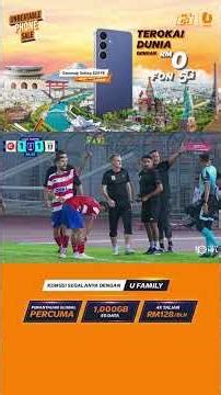 Safawi dijatuhkan di dalam kotak penalti oleh Scott Woods! Namun tiada sepakan penalti diberikan 😱