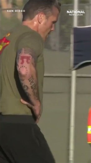 Hegseth joins MARINES for PT during San Diego visit | WATCH