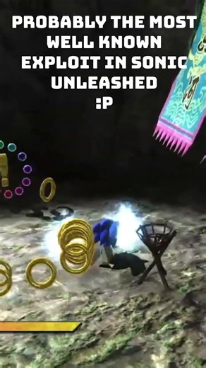 sonicunleashed'sringexploit #sonic #videogameglitches #sonicunleashed