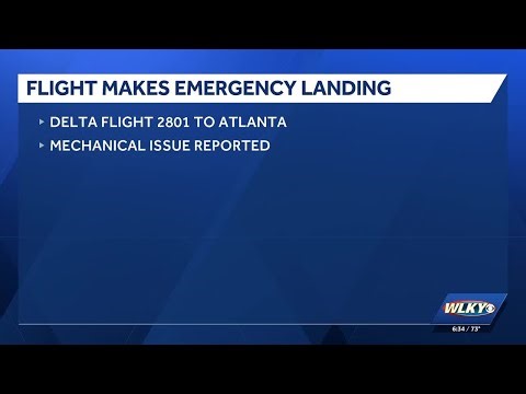Flight makes emergency landing at Louisville Muhammad Ali International Airport