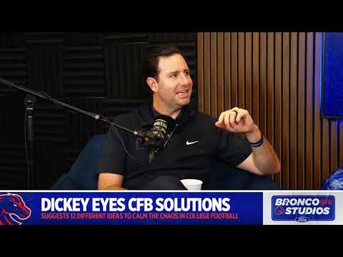 Jeramiah Dickey Expands on Suggested Changes to College FB - Bronco Studios Live (Dec. 29, 2025)