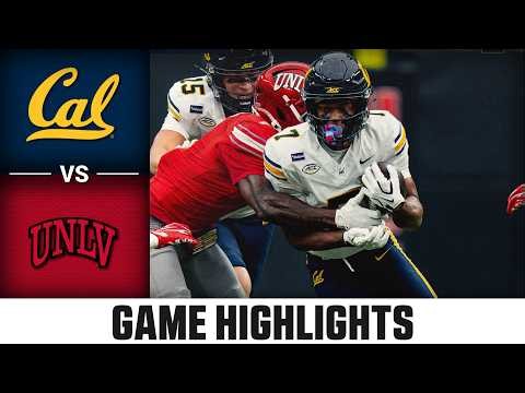 Cal vs. UNLV Game Highlights | 2026 ACC Football