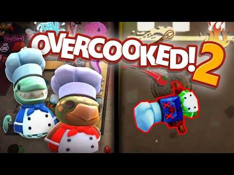 It's COOK or BE COOKED!!! - Overcooked 2