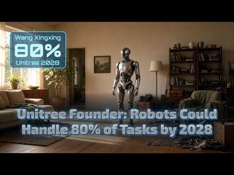 Unitree Founder Robots Could Handle 80% of Tasks by 2028