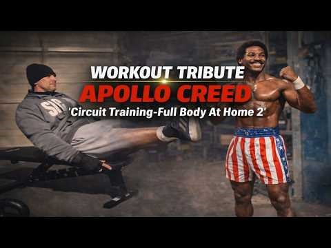 Workout Tribute Apollo Creed Circuit Training-Full Body Workout At Home 2