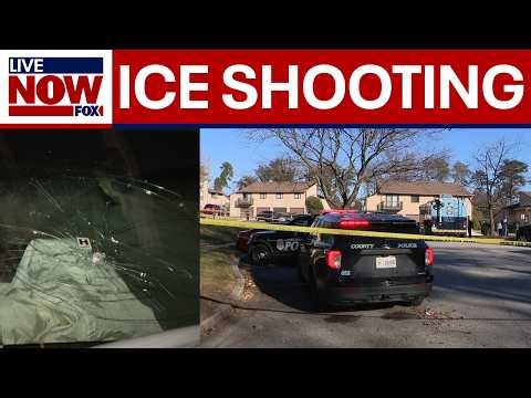 ICE shooting: Man shot after attempting to run over federal agents, police say