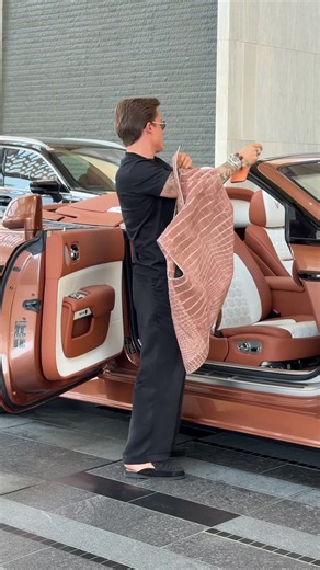 Vest Nubuck Crocodile for Rolls-Royce #vladbykov | vest
