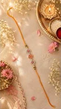 Easy Pearl Rakhi Making Tutorial 🌸 DIY Handmade Raksha Bandhan Rakhi | Beautiful Beaded Rakhi Craft