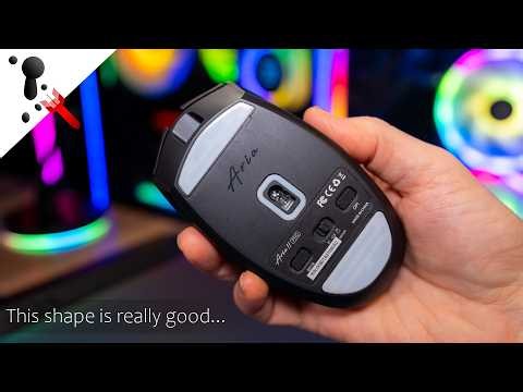 Revisiting an "EGG" shape gaming mouse: Fantech Aria II