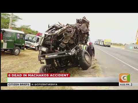 Six killed in Nairobi–Mombasa Highway crash