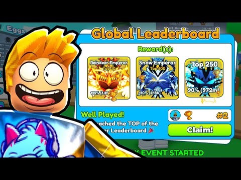 I GOT TOP 2 ON THE LEADERBOARD in Tap Simulator