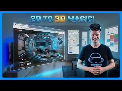 Android XR Update: Samsung Galaxy XR Turns Any App into 3D!