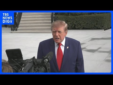 「アメリカの国益にかなう」トランプ氏　対ロシア制裁法の実施見送り表明　原油・天然ガス購入国への最大100%関税適用せず｜TBS NEWS DIG