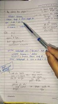 Query optimization with an example in DBMS #endsemesterexamination #dbmstutorials