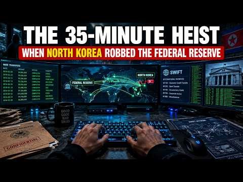 THE 35-MINUTE HEIST | WHEN NORTH KOREA ROBBED THE FEDERAL RESERVE