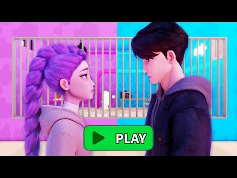 RUMI & JINU PRISON RUN! Obby roblox! Gameplay Walkthrough No Death 4K