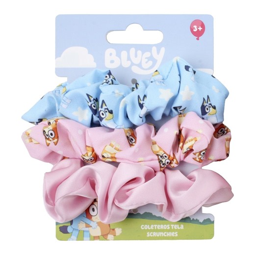 cerda beauty: bluey - scrunchies 3pcs 2500003453 | Toys-shop.gr