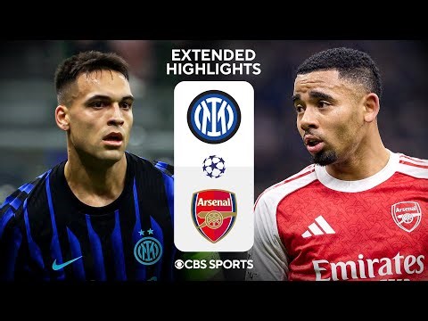 Inter vs. Arsenal: Extended Highlights | UCL League Phase MD 7 | CBS Sports Golazo