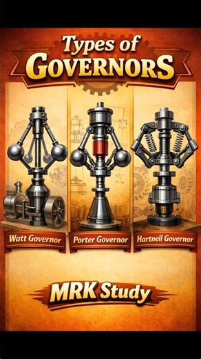 Type of Governors/Mechanical Engineering/Mrk Study