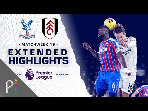 Crystal Palace v. Fulham | PREMIER LEAGUE HIGHLIGHTS | 1/1/2026 | NBC Sports
