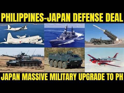 Philippines–Japan Defense Deal: Japan Massive Military Upgrade to PH