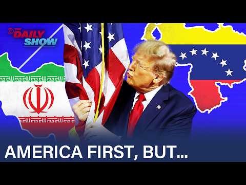 Trump's Foreign Policy: Iran War, Argentinian Beef & Venezuela Regime Change | The Daily Show