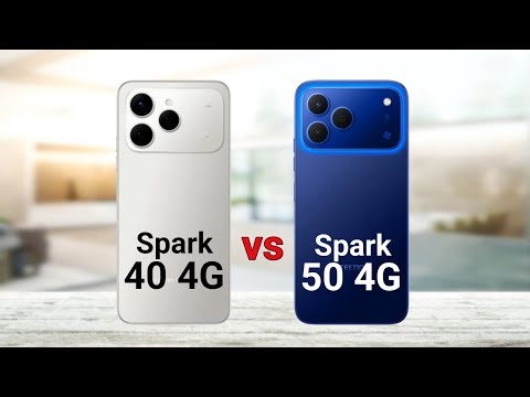 Tecno Spark 40 4G vs Tecno Spark 50 4G