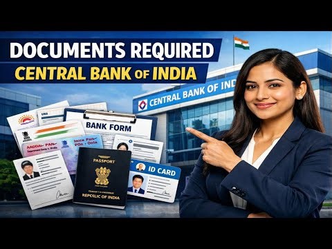 Central Bank of India Account Opening | Documents Required (2026 Guide)