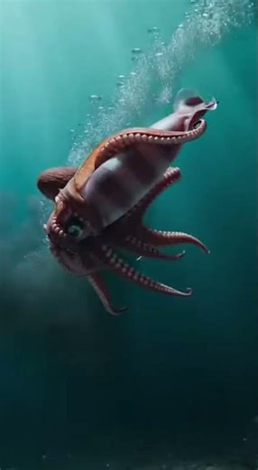 Giant Pacific Octopus vs Humboldt Squid Round 2 Who Wins 🐙⚡🦑 04012026 F4C96