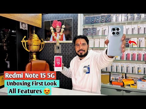 Redmi Note 15 5G First Unboxing! 😱 Full Specs & Overview | Price In Offline Market |🔥 Unboxing video