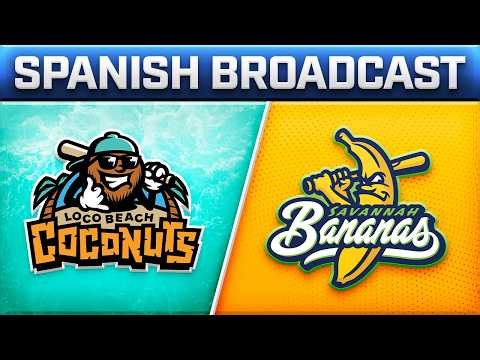 (Español) Loco Beach Coconuts vs Savannah Bananas at Petco Park in San Diego, California!