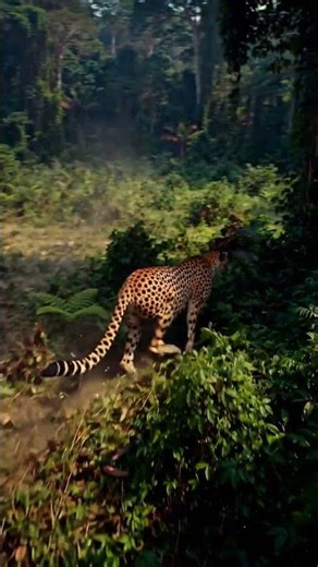 Giant Cheetah Spotted From Helicopter!! 😱 #shorts