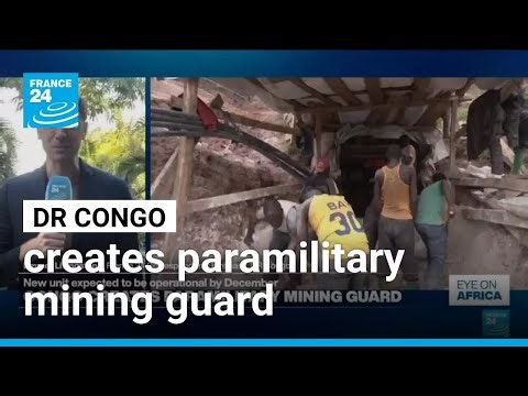 DR Congo creates paramilitary mining guard • FRANCE 24 English