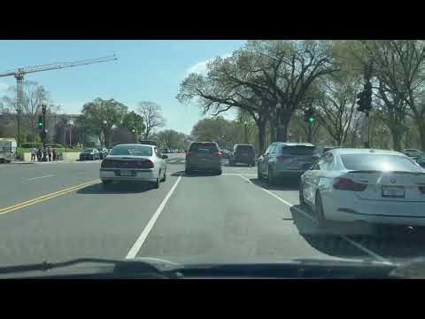 DC Drive 4 | Virgina to DC | USA Driving | Washington DC Drive | DC Roads