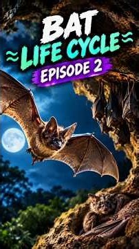 Bat Life Cycle | Mating, Birth & New Generation #bird #lifecycle #mammals #nature #wildlife #birth
